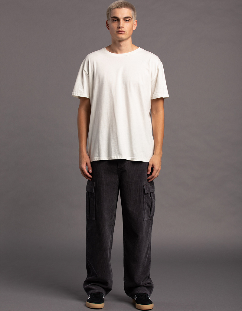 RSQ Mens Loose Corduroy Cargo Pants image number 0