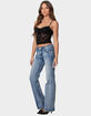 EDIKTED Cami Sheer Lace Tank Top image number 3