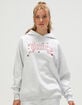 JUICY COUTURE Womens Oversized Hoodie image number 1