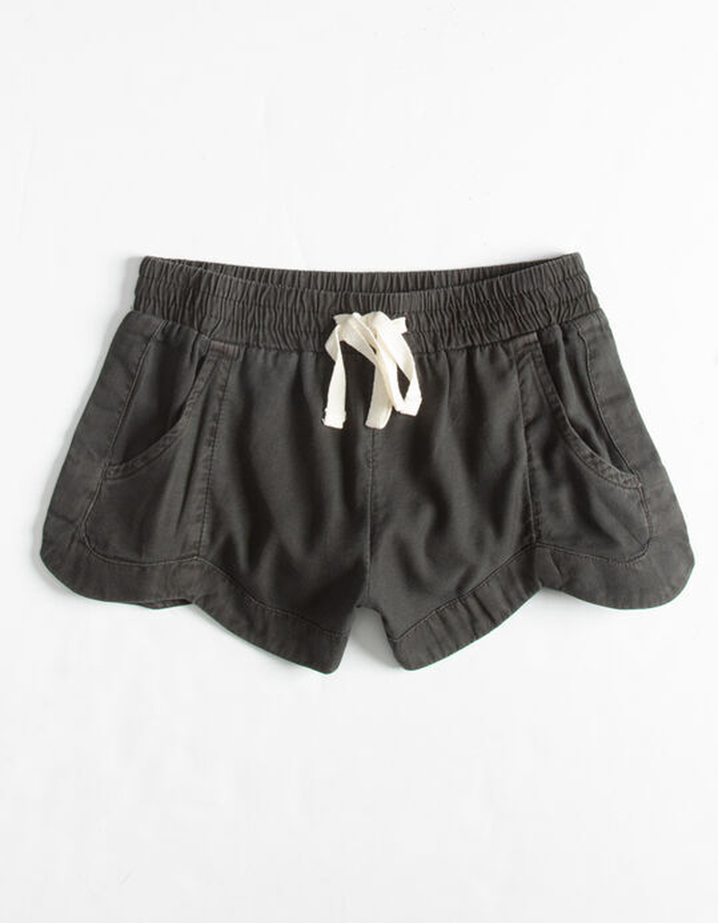 BILLABONG Mad For You Girls Black Shorts (Little Girls, Big Girls) image number 1