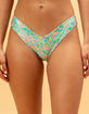KULANI KINIS Spring Fling Cheeky V Bikini Bottoms image number 2