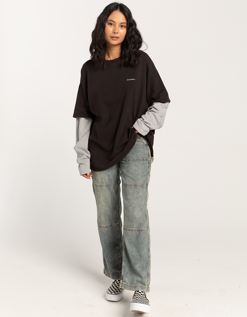 IETS FRANS Double Layer Womens Long Sleeve Tee image number 1