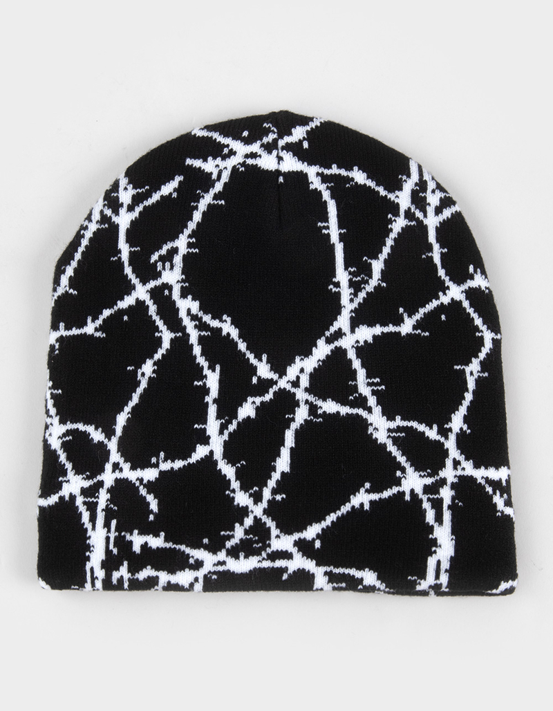 Barbwire Skully Beanie image number 0