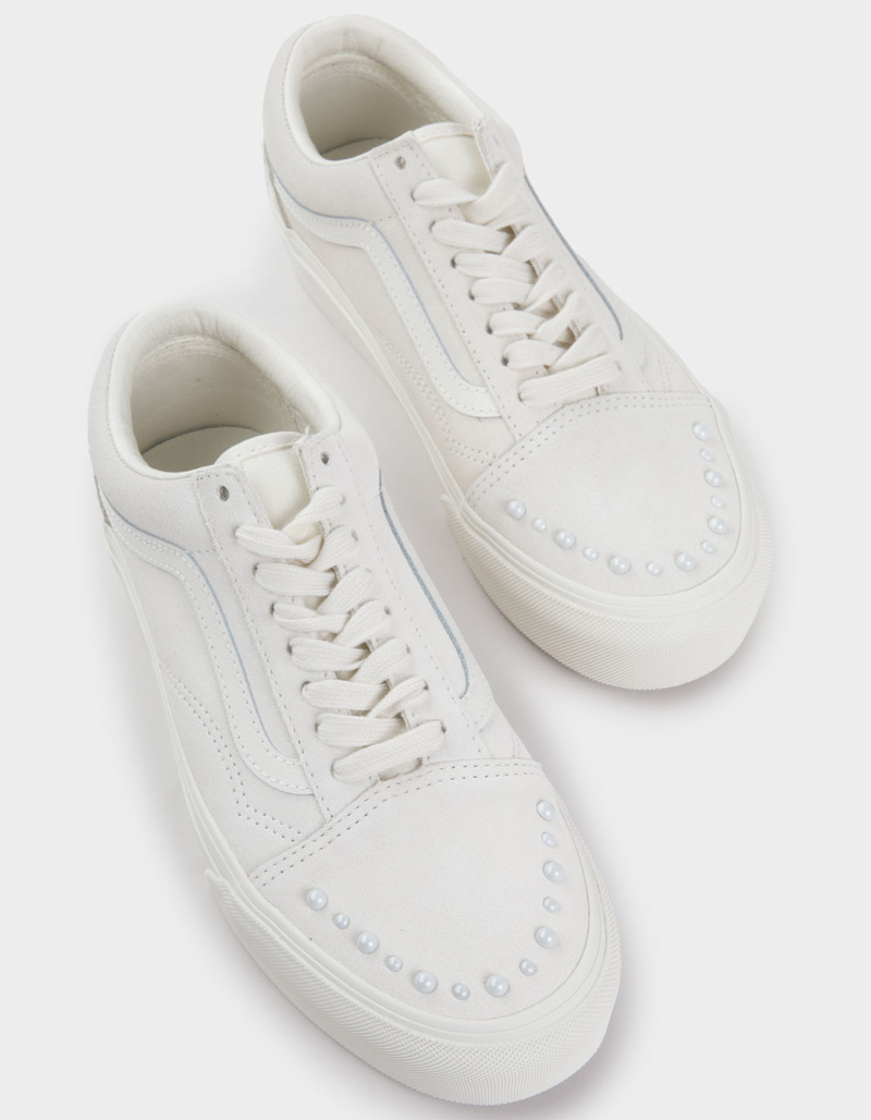 VANS Old Skool Pearls Womens Platform Shoes image number 5