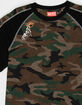 RUSTY Woof Mens Raglan Tee image number 2