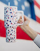 KATYDID 38 oz White Stars Tumbler image number 2