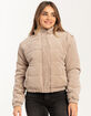 RSQ Womens Corduroy Quilted Puffer Jacket image number 6