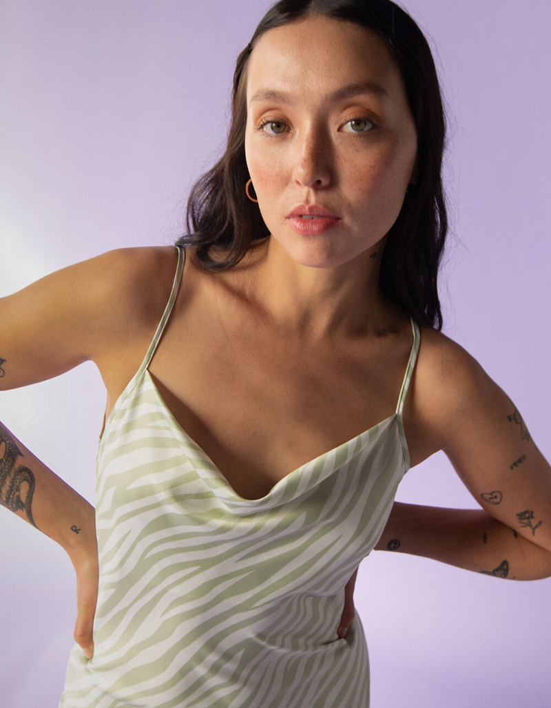 WEST OF MELROSE Slip Midi Dress image number 5