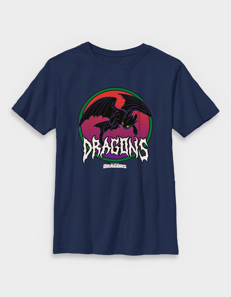 HOW TO TRAIN YOUR DRAGON Toothless Dragons Unisex Kids Tee image number 0