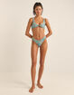 RHYTHM Cabo Paisley Holiday Womens Cheeky Bikini Bottoms image number 4