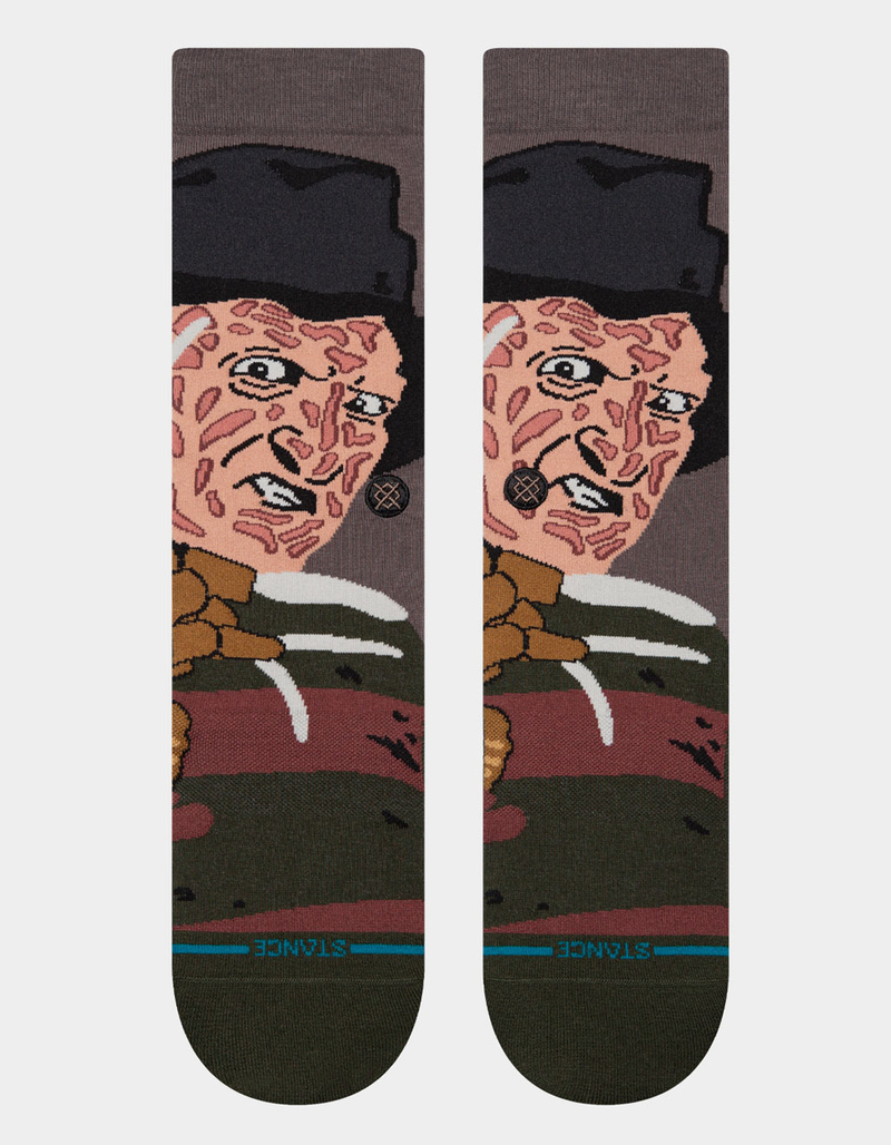 STANCE x Freddy Nightmare Mens Crew Socks image number 1