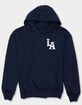 LOS ANGELES Baseball Distressed Unisex Kids Hoodie image number 2