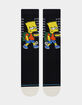 STANCE x THE SIMPSONS Troubled Mens Crew Socks image number 2