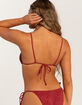 DAMSEL Texture Cinch Bralette Bikini Top image number 3