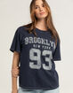 FULL TILT Brooklyn Womens Boyfriend Tee image number 1