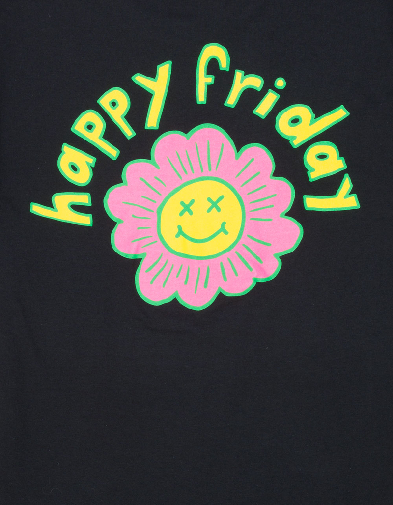 HAPPY FRIDAY Flower Mens Tee image number 2