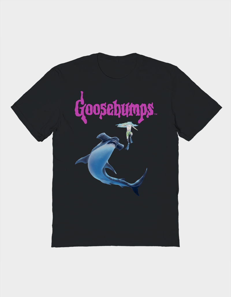 GOOSEBUMPS Monster Shark Unisex Tee BLACK Tillys
