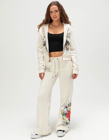 ED HARDY Love Kills Slowly Womens Fleece Pants Primary Image