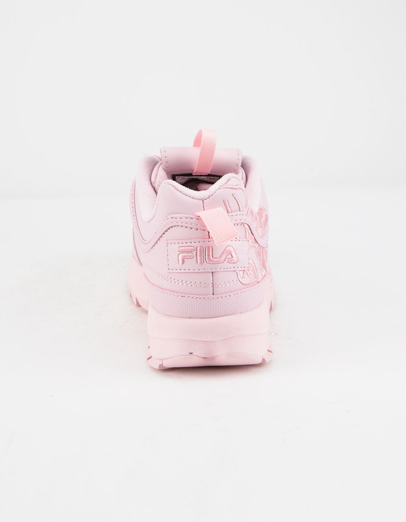FILA Disruptor 2 Embroidery Pink Womens Shoes image number 4