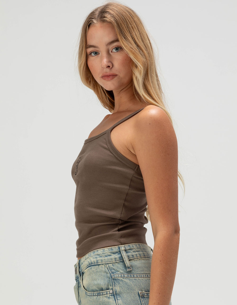 NOISY MAY Stine Embroidered Womens Tank Top image number 2