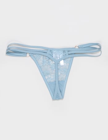 FULL TILT Strappy Side Lace Thong Alternative Image