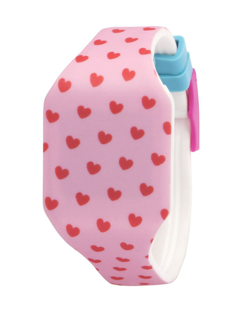 SUNNLYLIFE Heart BFF Silicone Kids Watch image number 3