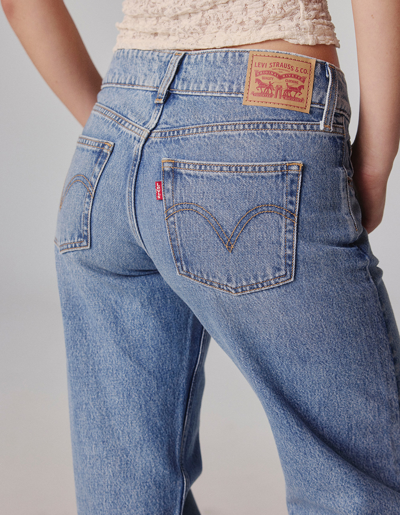 LEVI'S Superlow Womens Loose Jeans - Twisted Vibe image number 6