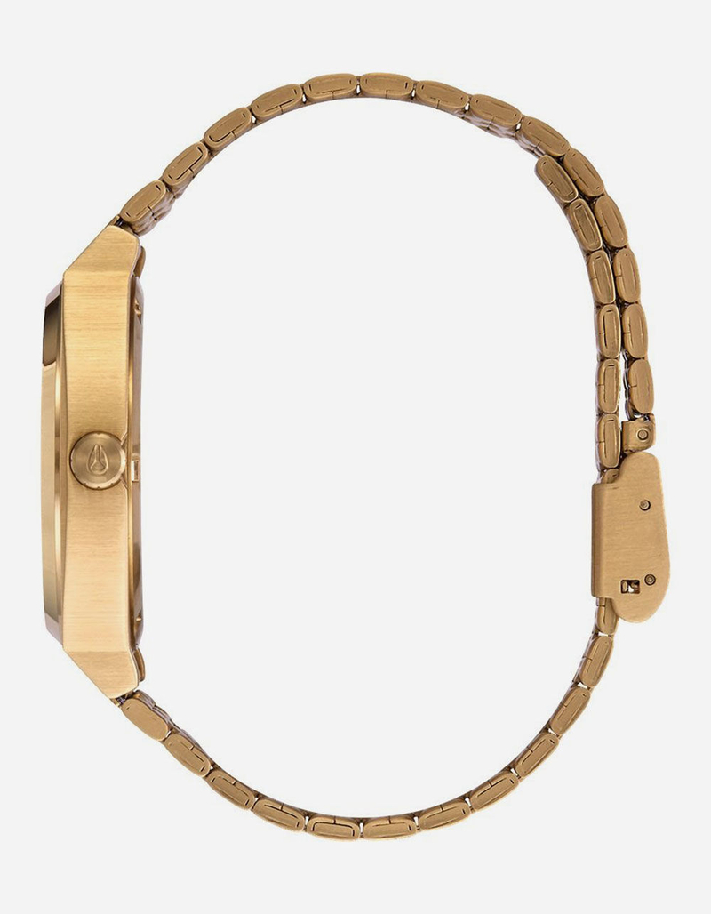NIXON Simplify Time Teller Gold & Black Watch image number 1