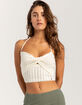 ROXY Venice Womens Knit Tube Top image number 1