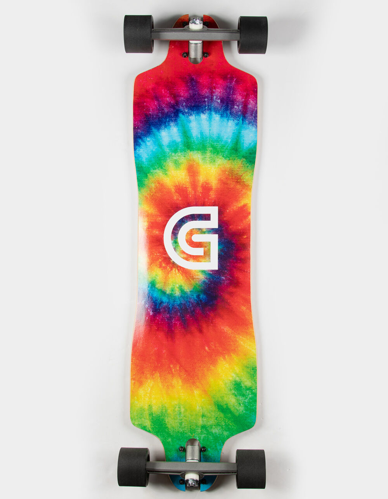 GOLDCOAST Boho 36" Drop Through Longboard Skateboard image number 0