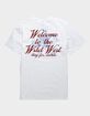 WESTERN Wild West Stay Awhile Unisex Tee image number 1