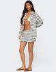 EDIKTED Collins Striped Shorts image number 3