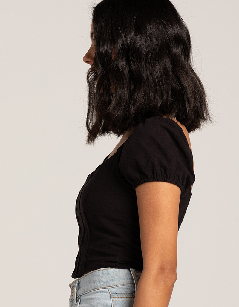 RSQ Womens Linen Corset image number 1