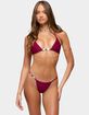EDIKTED Evana Bead Triangle Bikini Top image number 1