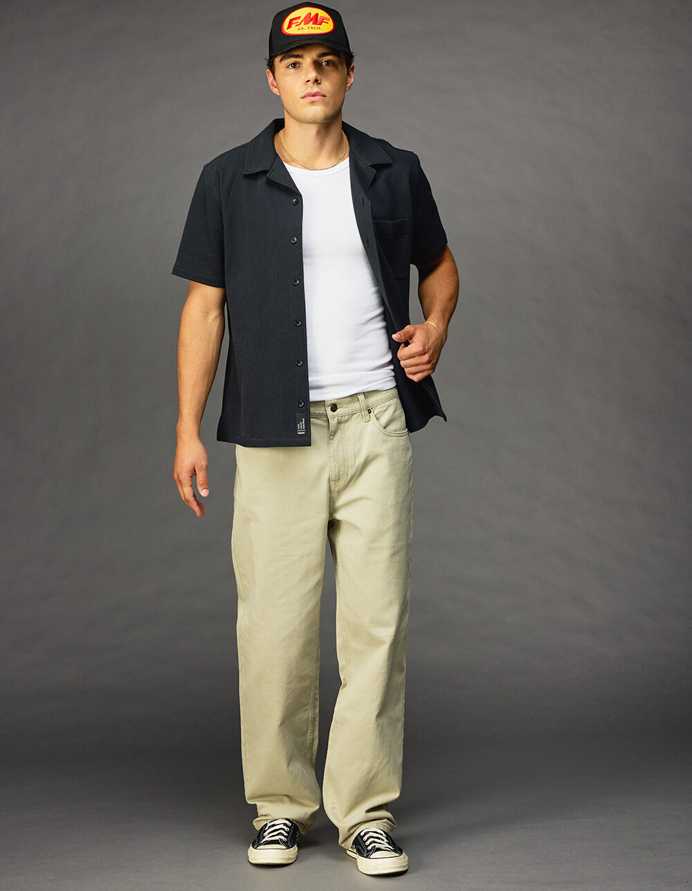 RSQ Mens Straight 5 Pocket Pants - DRK STONE | Tillys