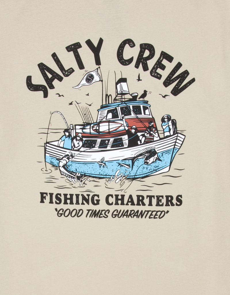 SALTY CREW Fishing Charters Mens Tee image number 2