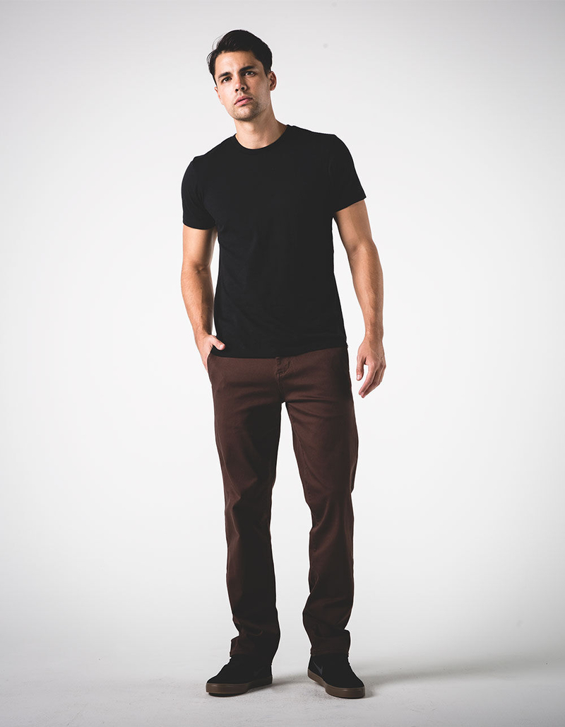 RSQ New York Mens Slim Straight Stretch Chino Pants image number 0