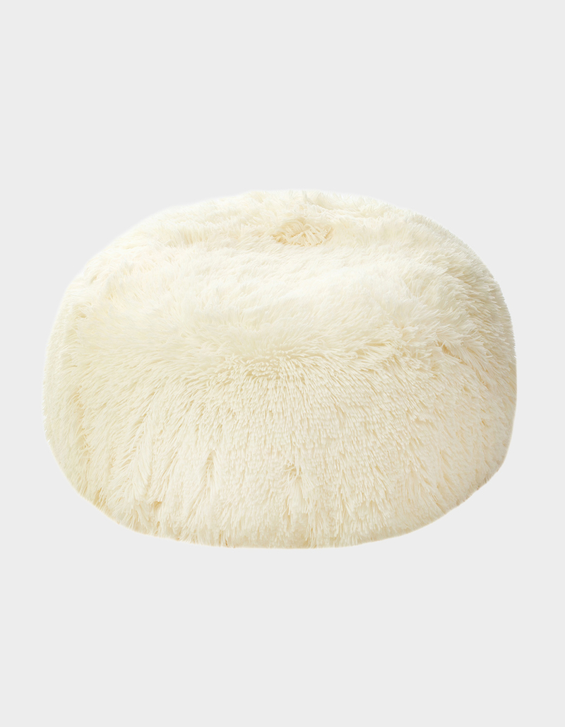 POOLCANDY AirCandy Mongolian Faux Fur Inflatable Ottoman image number 0