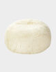 POOLCANDY AirCandy Mongolian Faux Fur Inflatable Ottoman image number 1