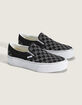 VANS Classic Slip-On Checkerboard Womens Platform Shoes image number 2