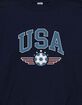 SOCCER USA Wings Unisex Kids Crewneck Sweatshirt image number 2