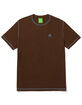 HUF Contrast Crown Mens Relaxed Tee image number 1
