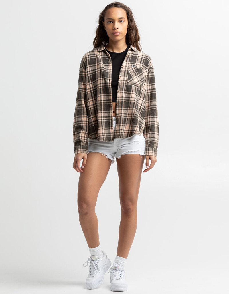 VOLCOM Plaid to Meet U Womens Flannel image number 4