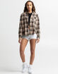 VOLCOM Plaid to Meet U Womens Flannel image number 5