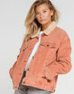 ROXY Good Fortune Corduroy Womens Trucker Jacket image number 1