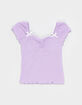 RSQ Girls Cinch Bow Top image number 1