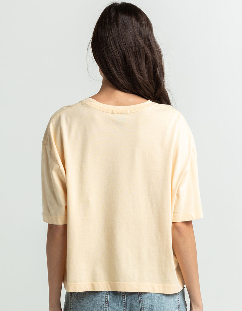 QUIKSILVER Pioneer Womens Oversized Crop Tee image number 2