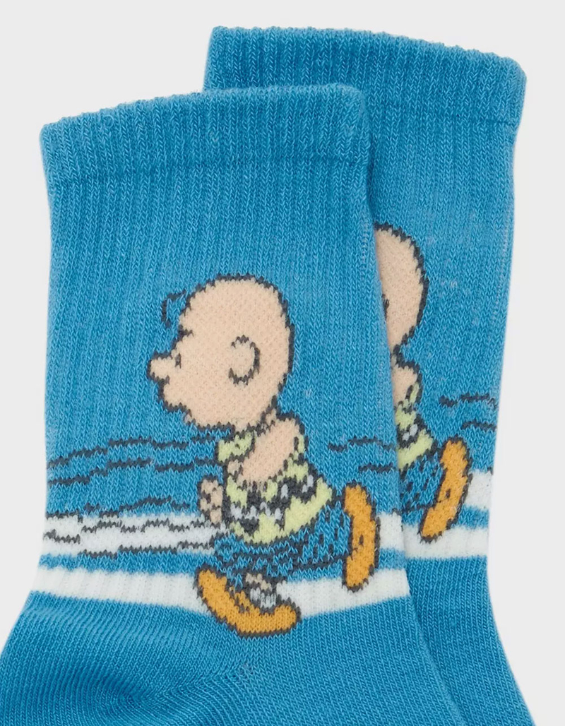 PEANUTS Charlie Brown & Snoopy 2 Pack Womens Crew Socks image number 2