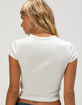 BILLABONG Take A Moment Womens Baby Tee image number 5