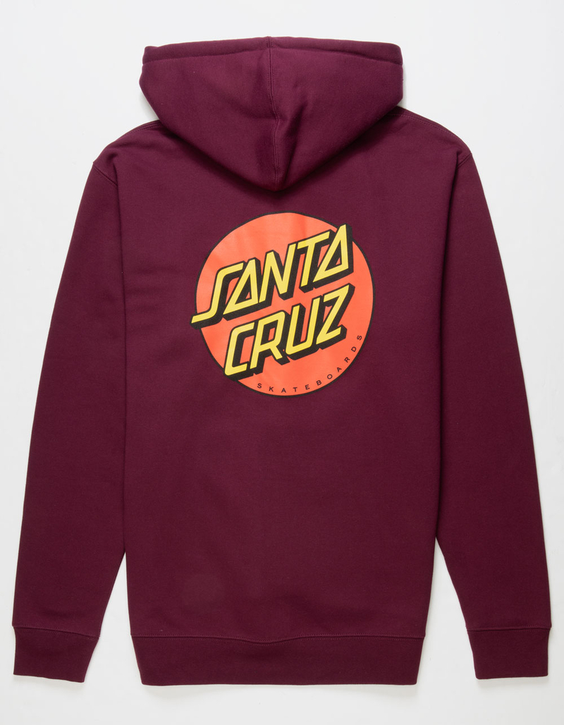 SANTA CRUZ Classic Dot Mens Zip-Up Hoodie image number 0